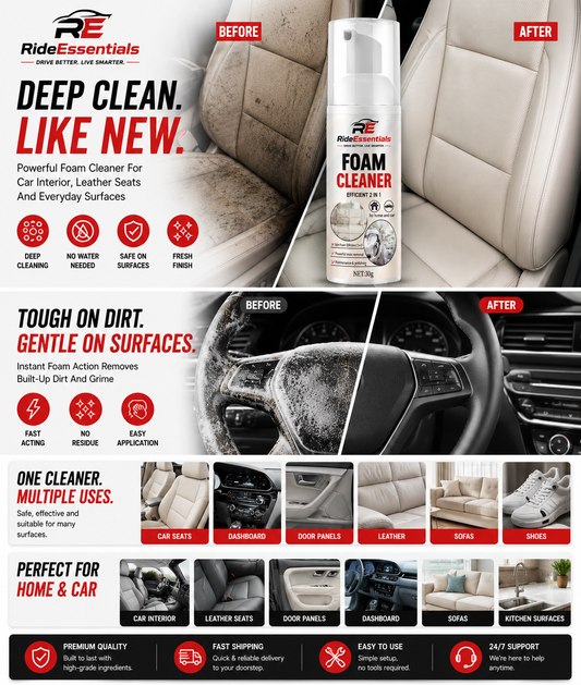FoamBlast Pro™ | Multi-Surface Interior Foam Cleaner