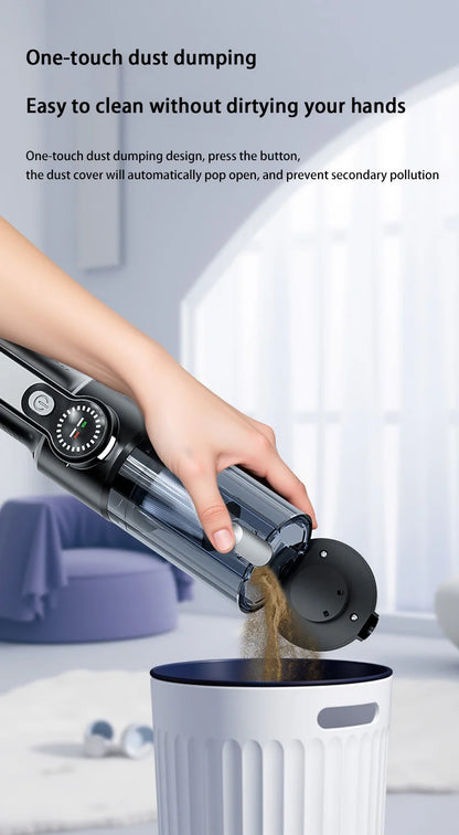 TurboVac Pro™ Wireless Car Vacuum Cleaner