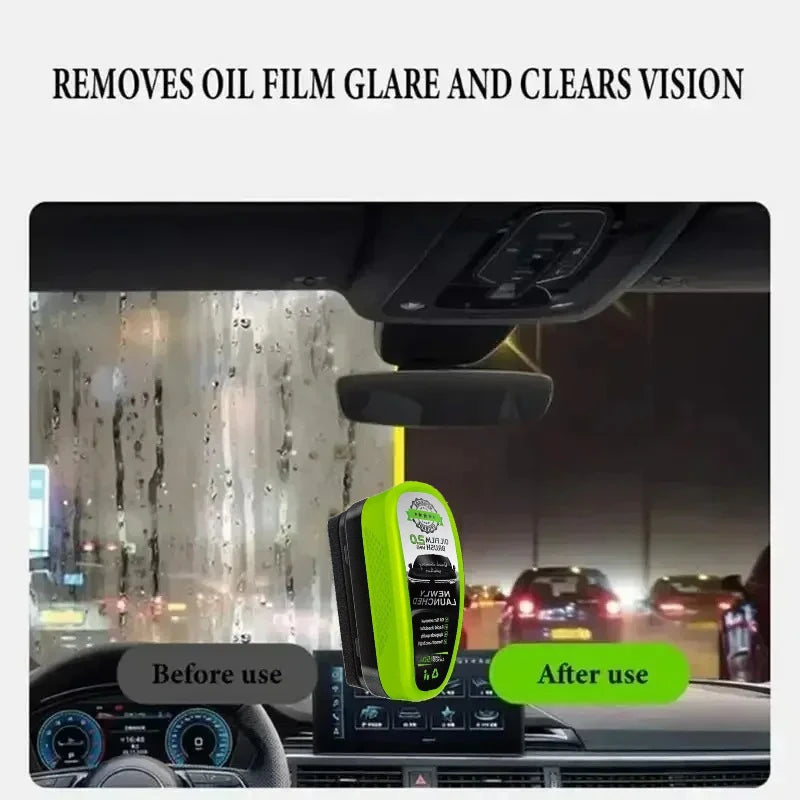CrystalClear Windshield Oil Film Remover™ | Restore Crystal Clear Visibility