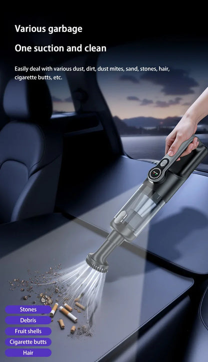 TurboVac Pro™ Wireless Car Vacuum Cleaner