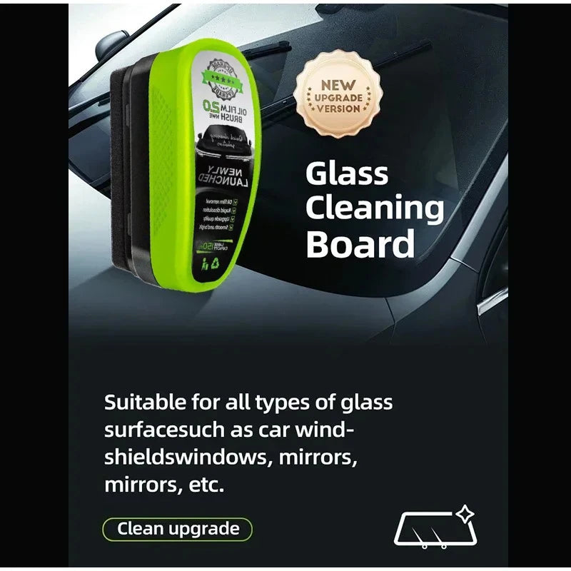 CrystalClear Windshield Oil Film Remover™ | Restore Crystal Clear Visibility