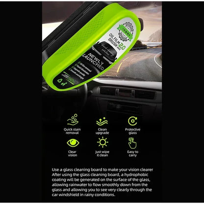 CrystalClear Windshield Oil Film Remover™ | Restore Crystal Clear Visibility