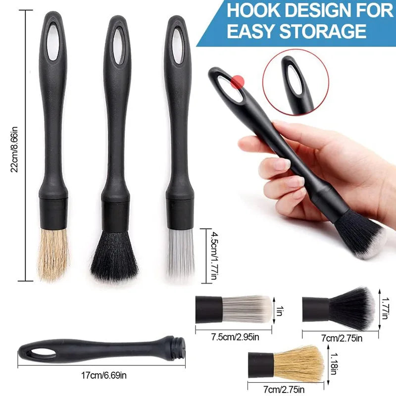 DetailMaster Pro™ | 9PCS Car Detailing Brush Cleaning Kit