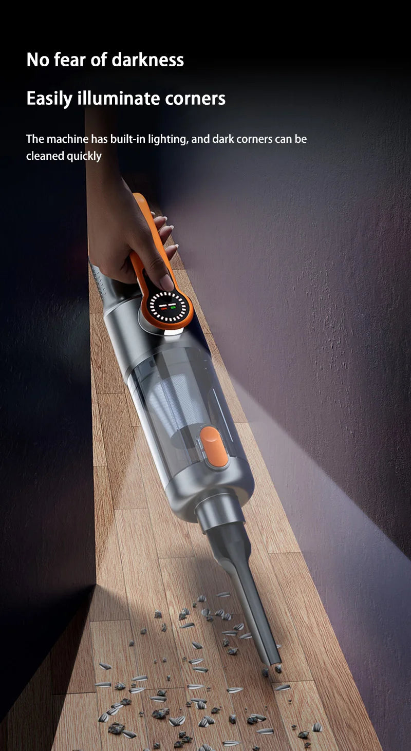 TurboVac Pro™ Wireless Car Vacuum Cleaner