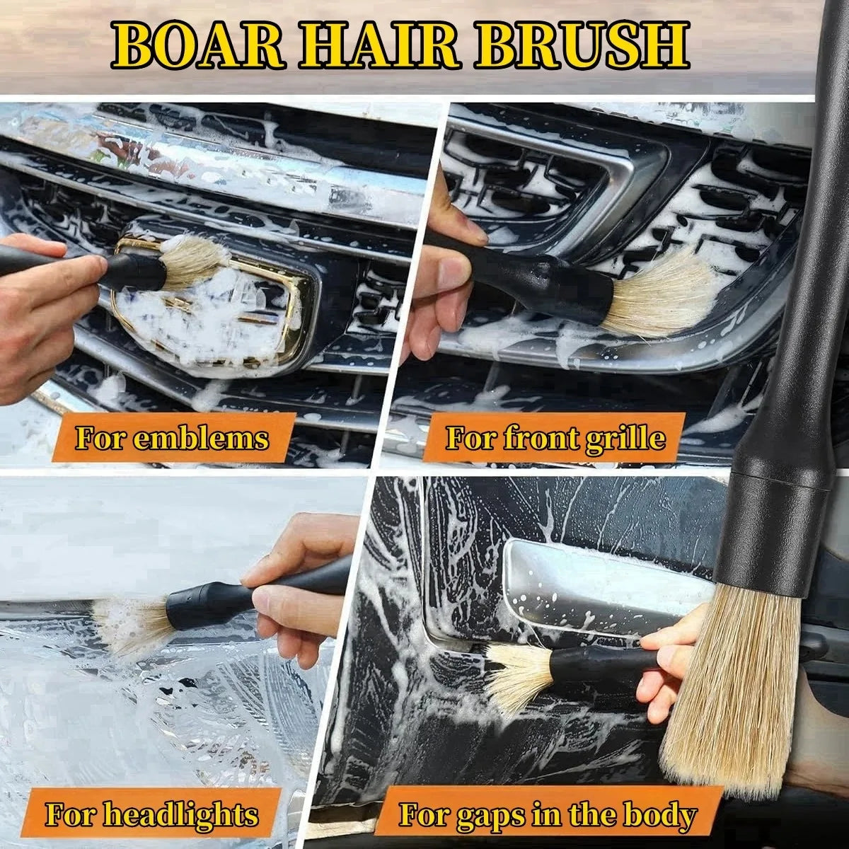 DetailMaster Pro™ | 9PCS Car Detailing Brush Cleaning Kit