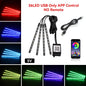 GlowDrive Pro™ | Wireless RGB Car Ambient Lights