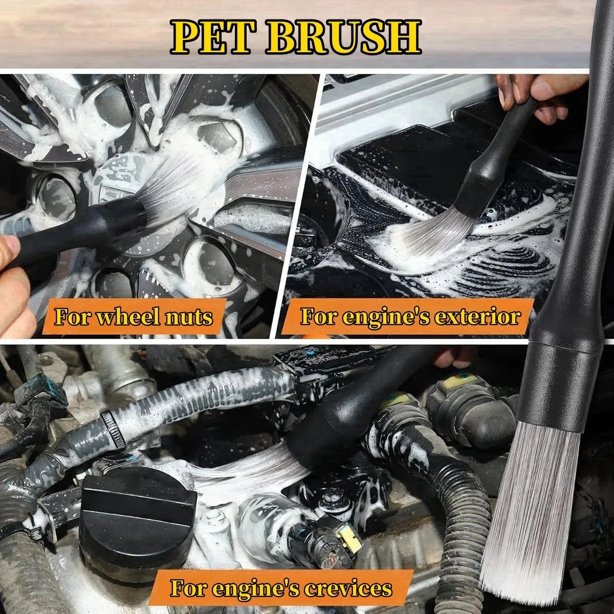 DetailMaster Pro™ | 9PCS Car Detailing Brush Cleaning Kit