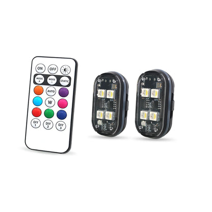 GlowDrive Pro™ | Wireless RGB Car Ambient Lights