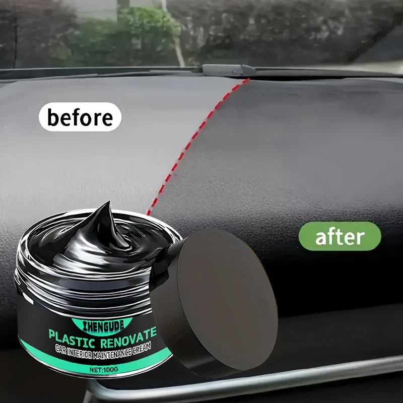 TireShine Pro™ Tire & Trim Restorer Paste