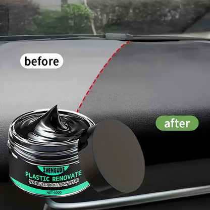 TireShine Pro™ Tire & Trim Restorer Paste