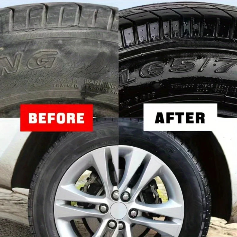 TireShine Pro™ Tire & Trim Restorer Paste