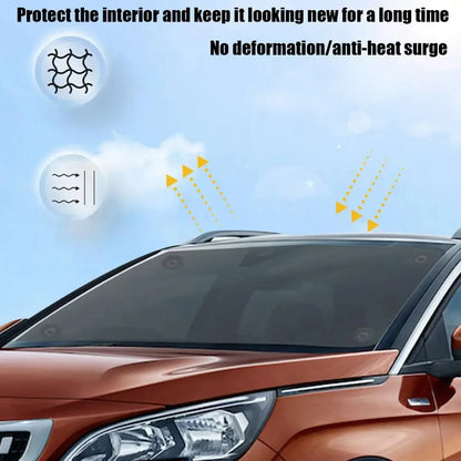 ShadeGuard Pro™ | Retractable Windshield Sun Shade