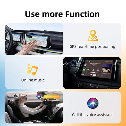DriveLink Pro™ | 2-in-1 Wireless CarPlay & Android Auto Adapter