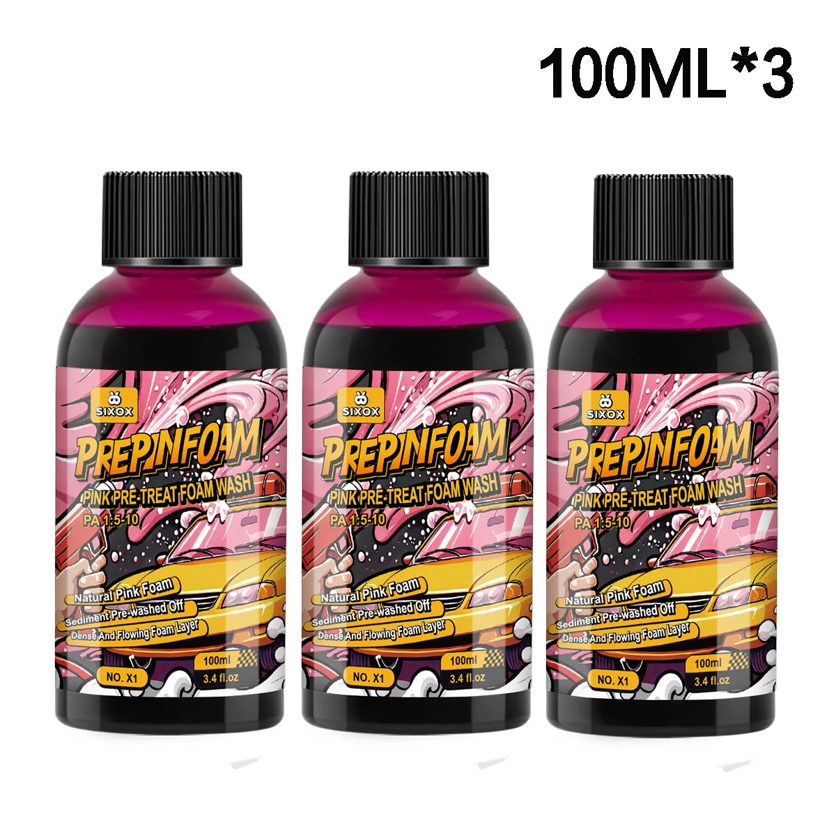 Pink Foam Pro™ Car Wash Shampoo