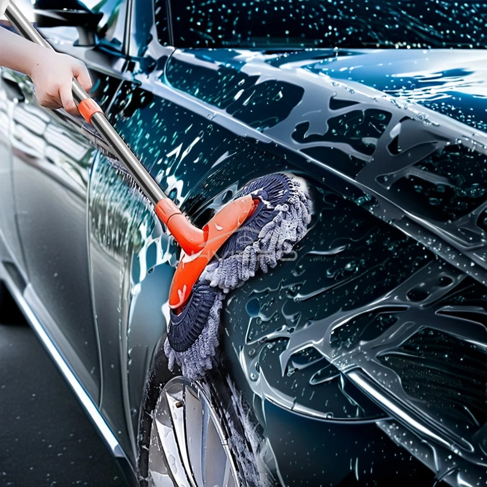 SpinWash Pro™ Microfiber Car Cleaning Mop