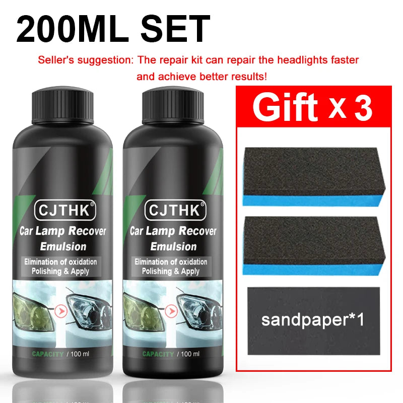 CrystalBeam Pro™ | Headlight Restoration Kit