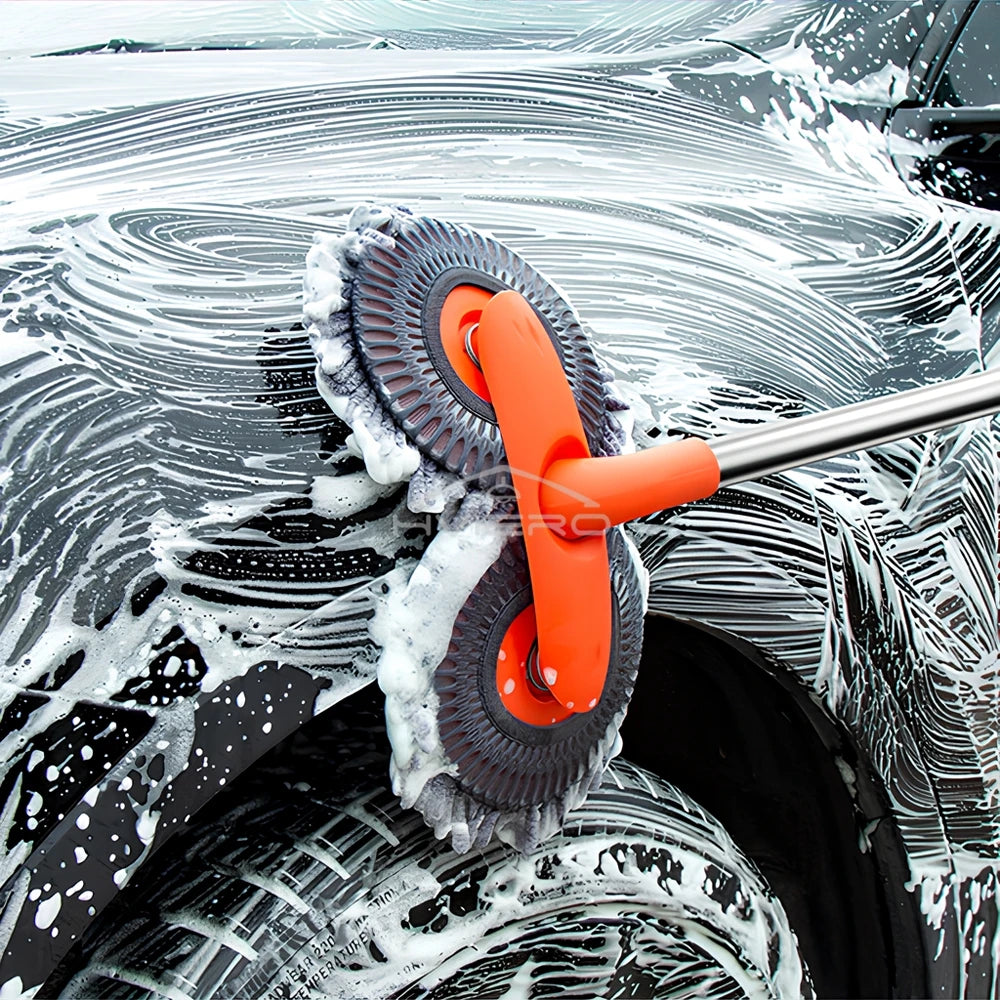 SpinWash Pro™ Microfiber Car Cleaning Mop
