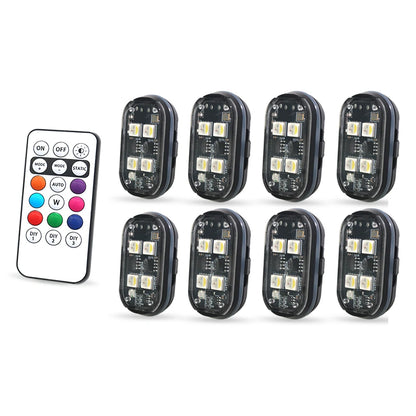 GlowDrive Pro™ | Wireless RGB Car Ambient Lights