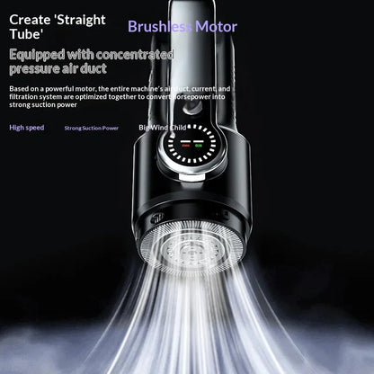 TurboVac Pro™ Wireless Car Vacuum Cleaner