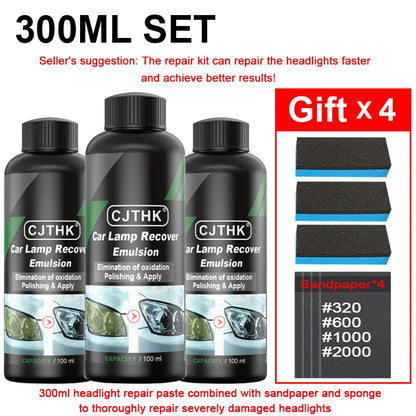 CrystalBeam Pro™ | Headlight Restoration Kit