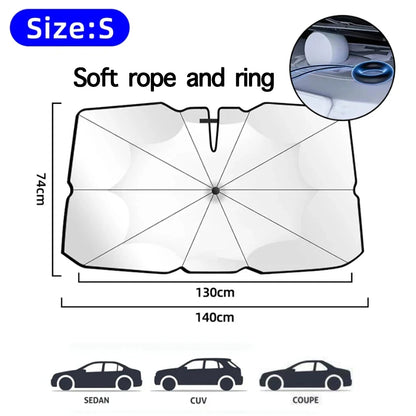 ShadeGuard Pro™ | Foldable Windshield Sun Shade Umbrella