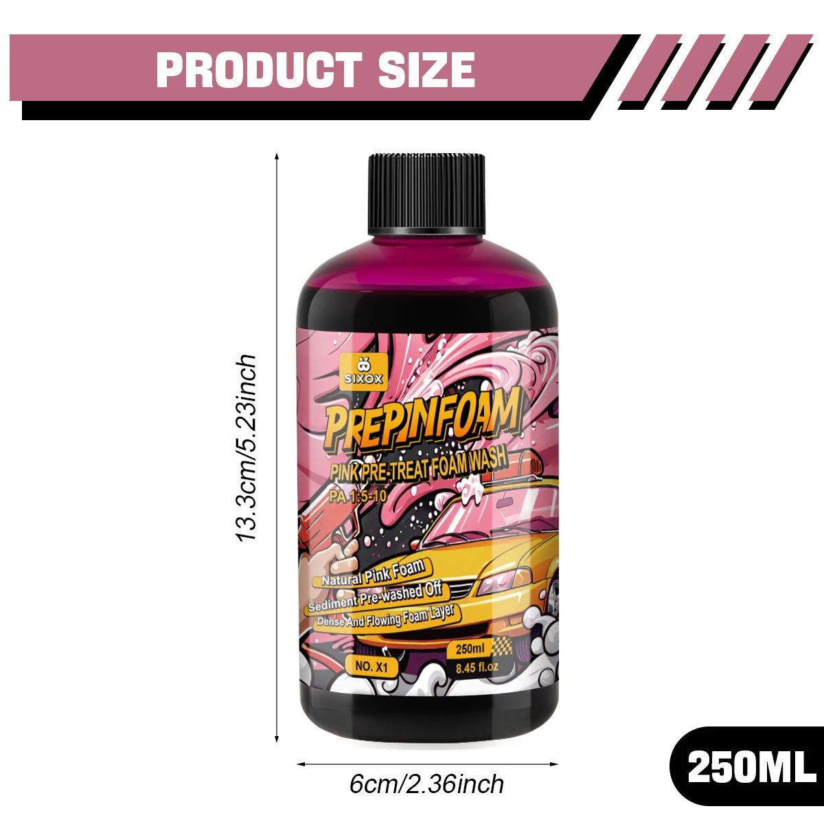 Pink Foam Pro™ Car Wash Shampoo