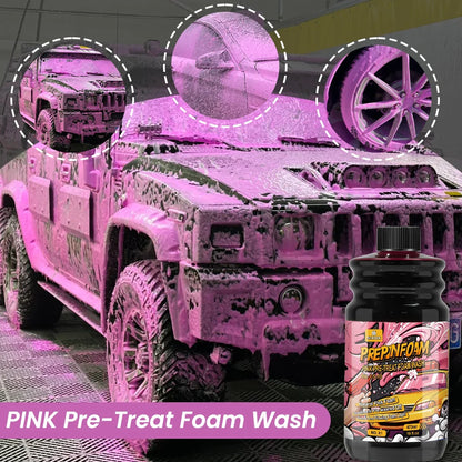 Pink Foam Pro™ Car Wash Shampoo