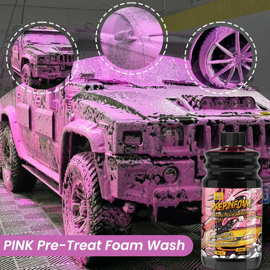 Pink Foam Pro™ Car Wash Shampoo
