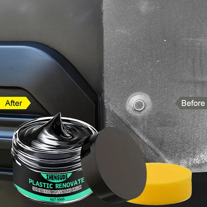 TireShine Pro™ Tire & Trim Restorer Paste