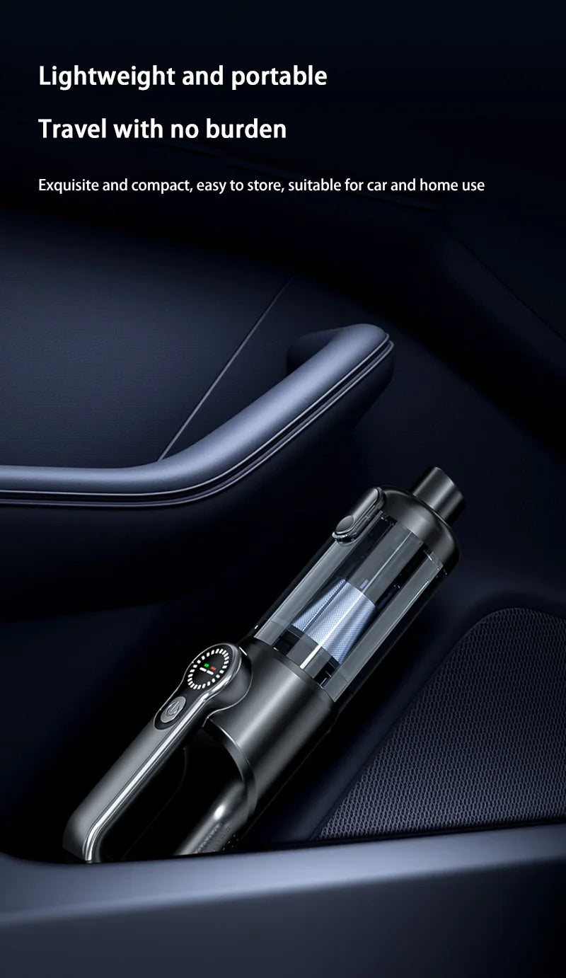 TurboVac Pro™ Wireless Car Vacuum Cleaner