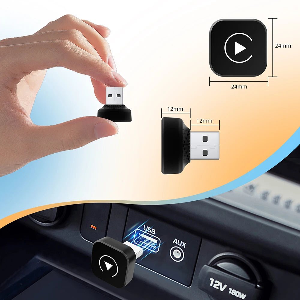 DriveLink Pro™ | 2-in-1 Wireless CarPlay & Android Auto Adapter