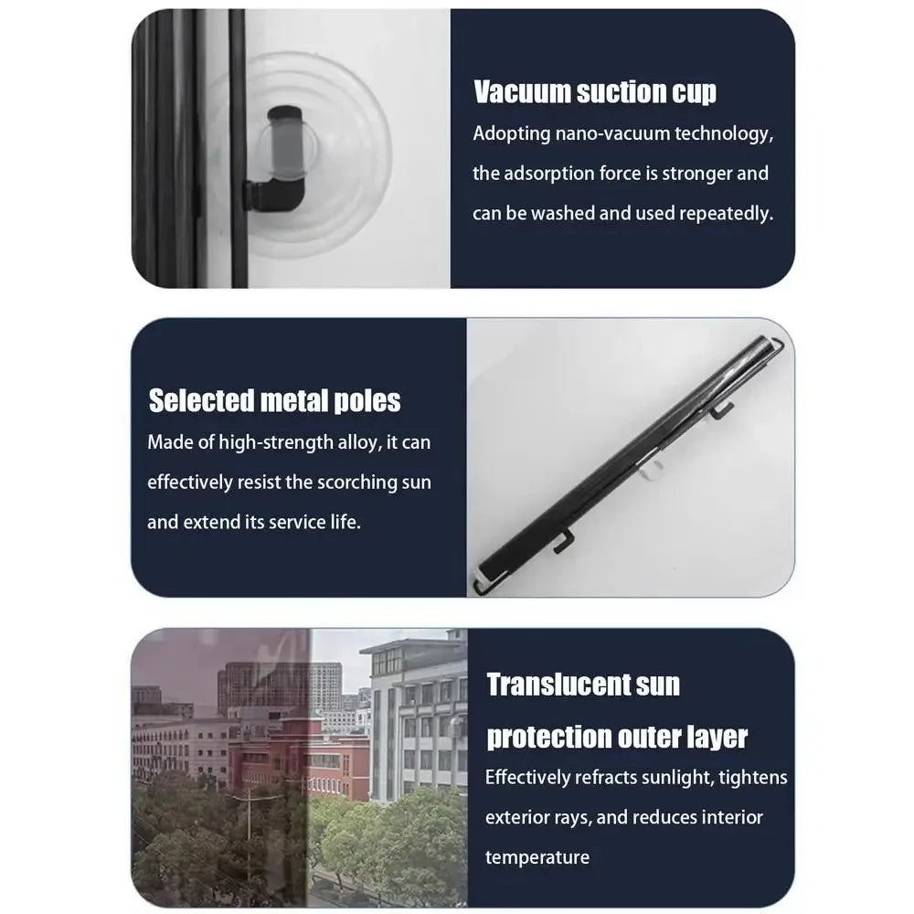 ShadeGuard Pro™ | Retractable Windshield Sun Shade