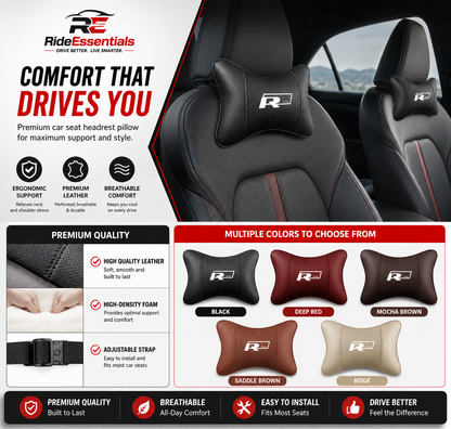 ComfortDrive Pro™ | Premium Car Neck Support Pillow
