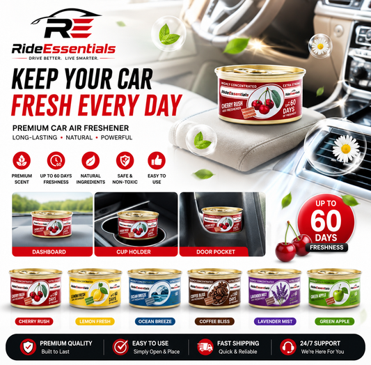 AromaDrive Pro™ | Long-Lasting Car Air Freshener